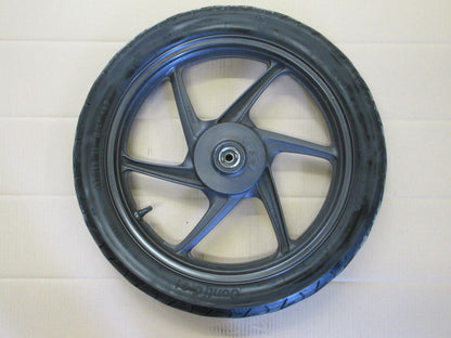 Roue avant avec pneu peu roulé pour Honda 125 CBF - JC40A