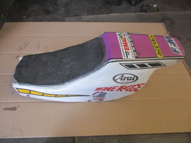 Coque arrière piste en fibre de verre pour 50 - 125 cm3