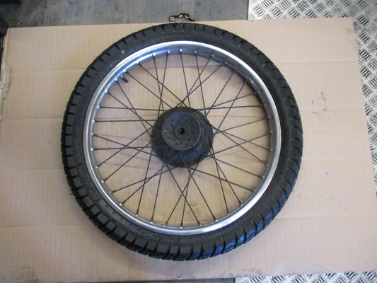 Roue avant avec pneu très peu roulé pour Yamaha 125 DTMX - 2A8