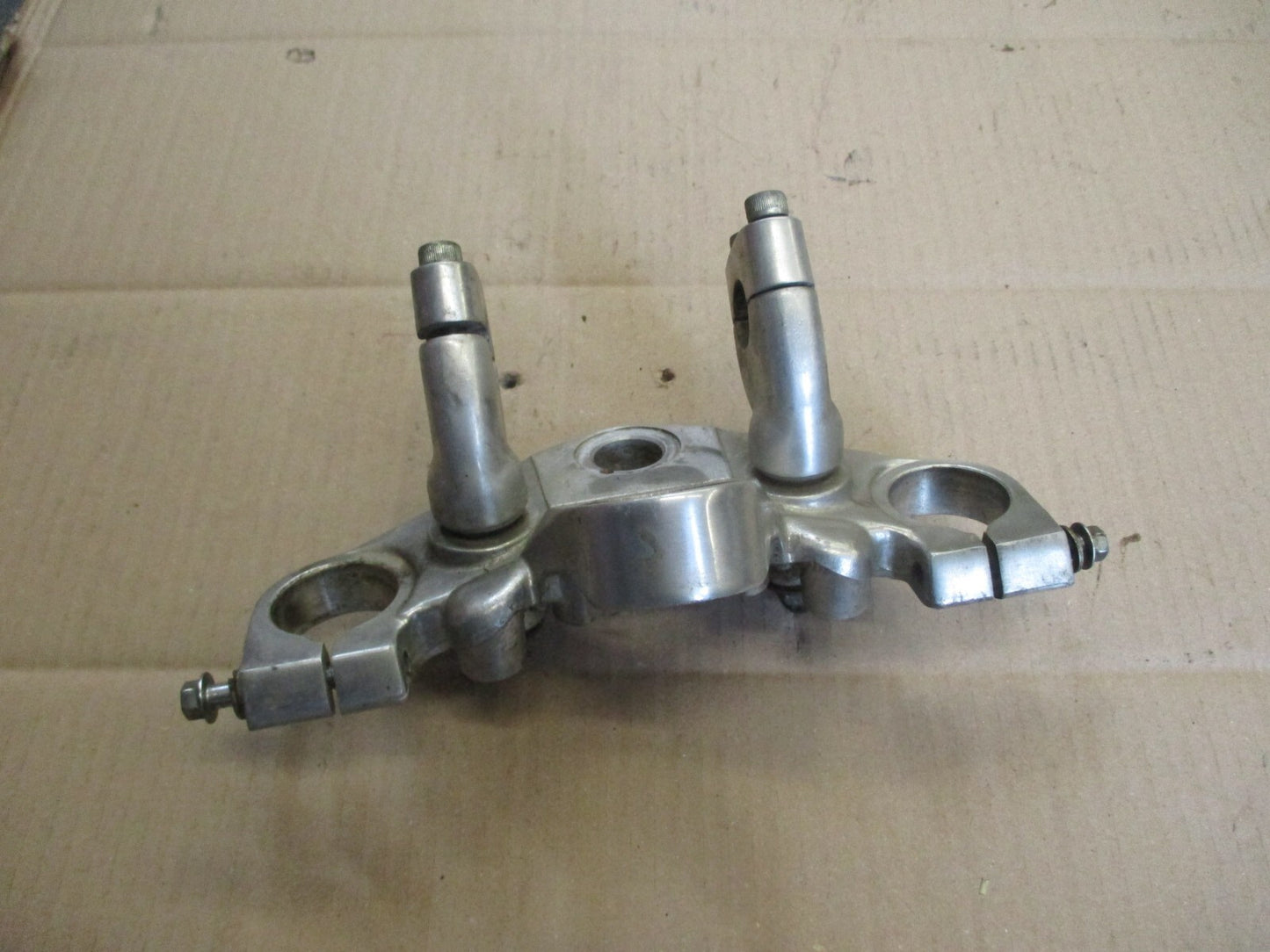 Té supérieur de fourche + pontets de guidon pour Yamaha 750 FZX - 2JE - 4AM