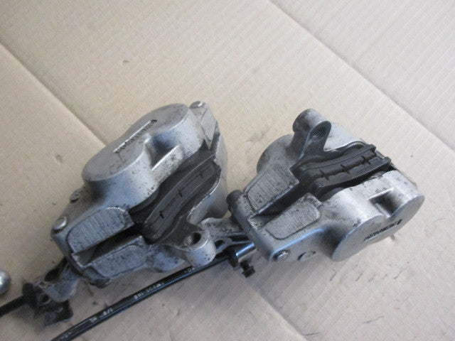 Ensemble freins avant avec durites aviation pour Yamaha 850 TDM - 3VD