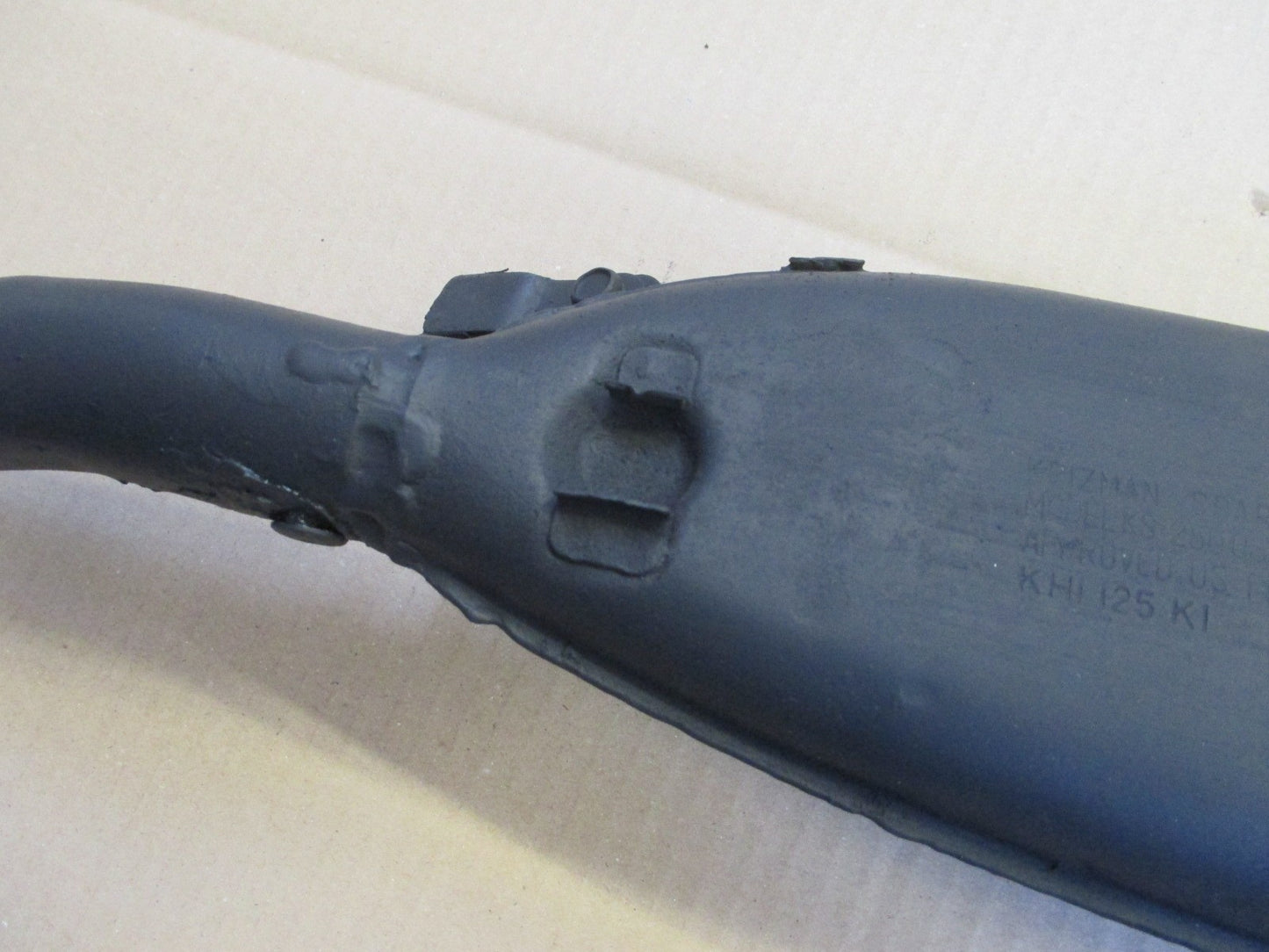 Pot d'échappement pour Kawasaki 125 KE - K1 - KS