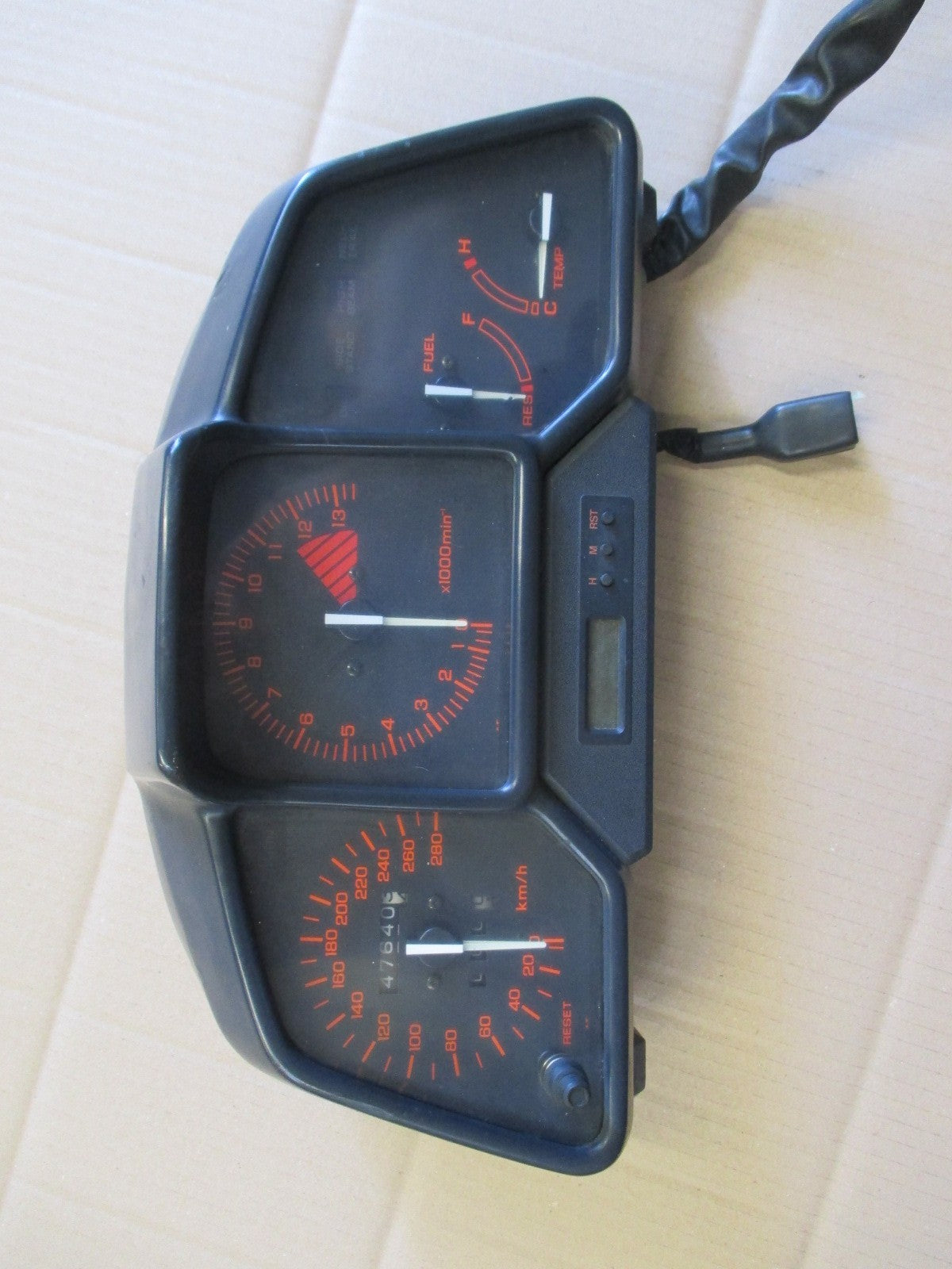 Bloc compteur compte tours pour Honda 750 VFR - RC24 - 1988 / 1989