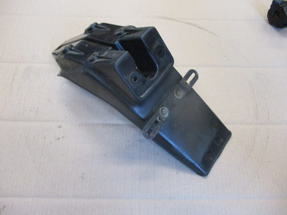 Bavette arrière +  support de plaque pour Kawasaki 125 KMX - MX125B