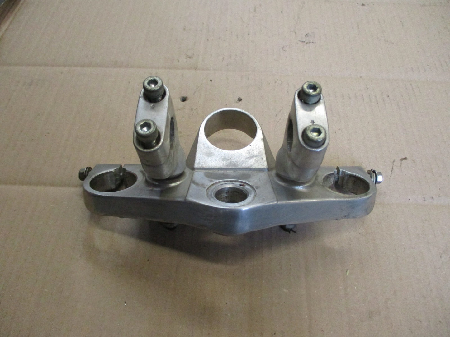 Té supérieur de fourche + pontets de guidon pour Yamaha 750 FZX - 2JE - 4AM