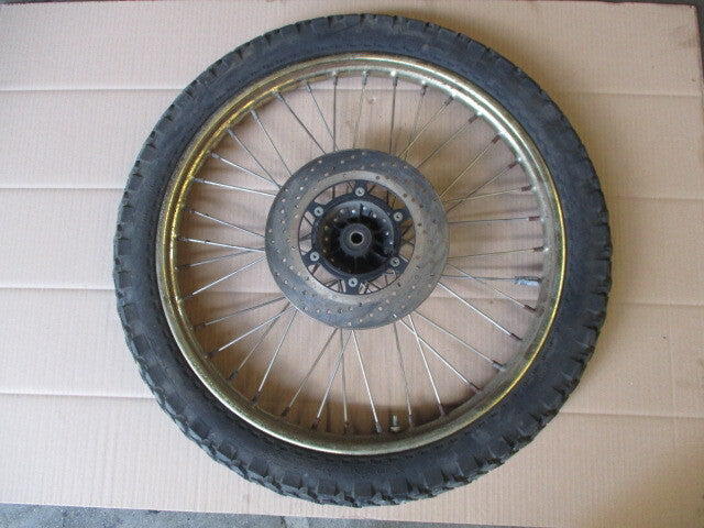 Roue avant + disque pour Aprilia 125 Tuareg