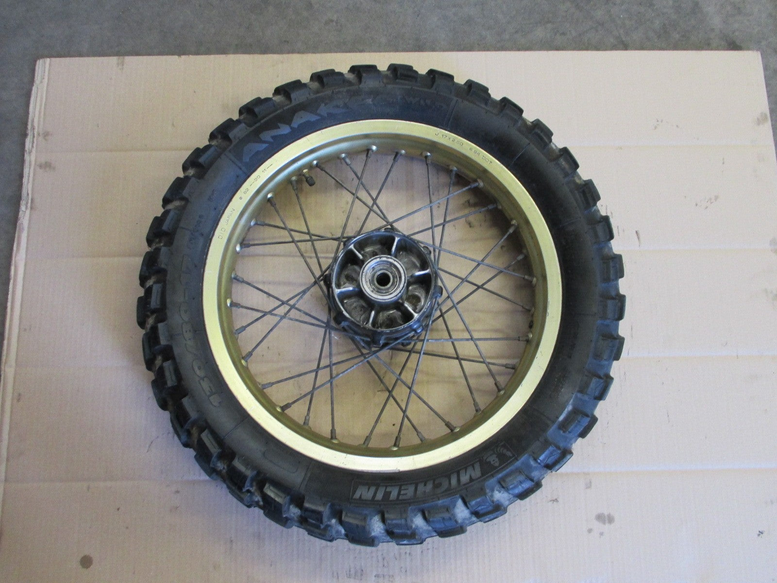 Roue arrière, couleur or, pour Honda 600 Transalp - PD06