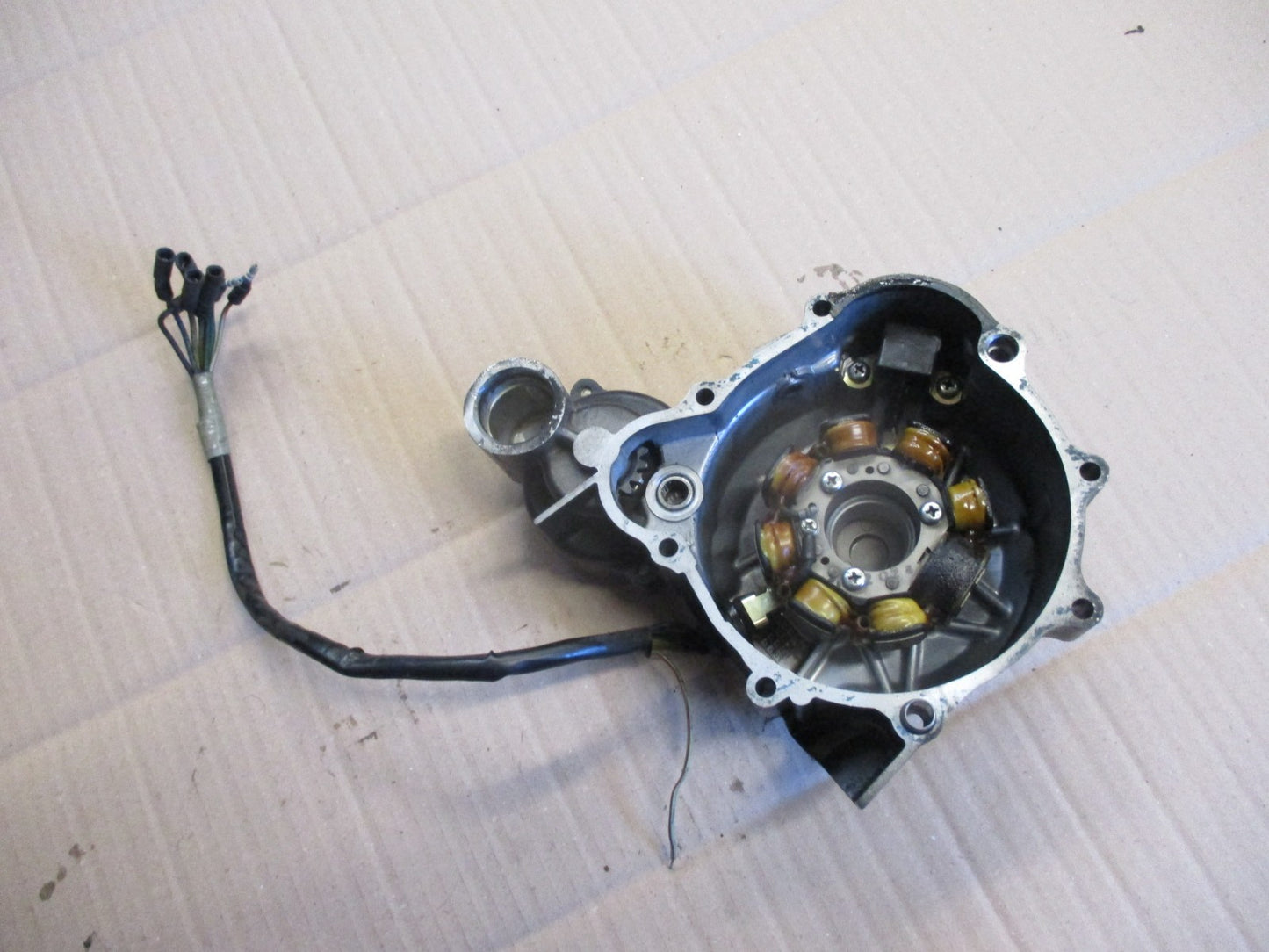 Stator + carter + capteur d'allumage 15467 Kms Honda 125 NX Transcity - JD12