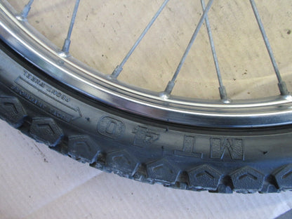 Roue avant avec pneu en bon état pour Suzuki 50 TS - ER21 - 5XAP