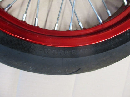 Roues EXCEL avec pneus jamais roulé Suzuki 650 DR RS SE - SP42A - SP43A - SP44A
