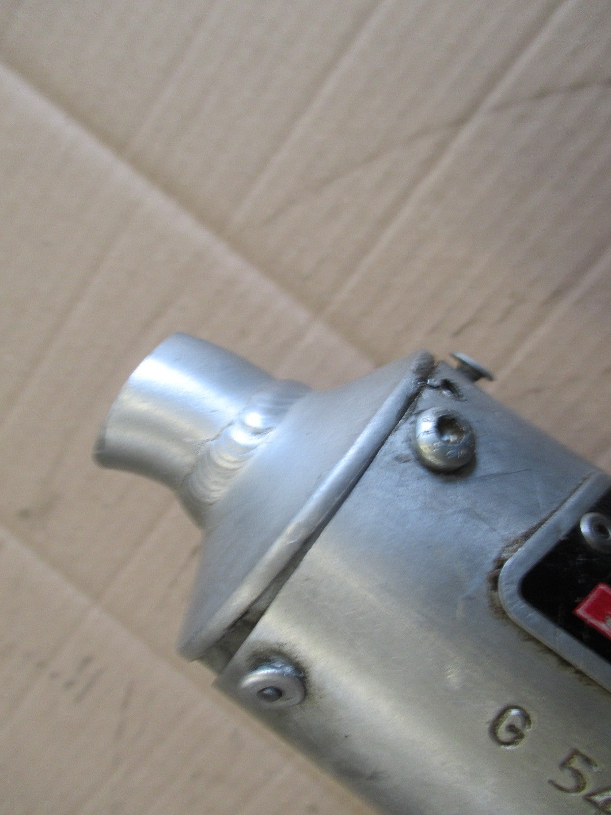 Pot de détente + silencieux GIANELLI pour Yamaha 125 DTR - DTRE