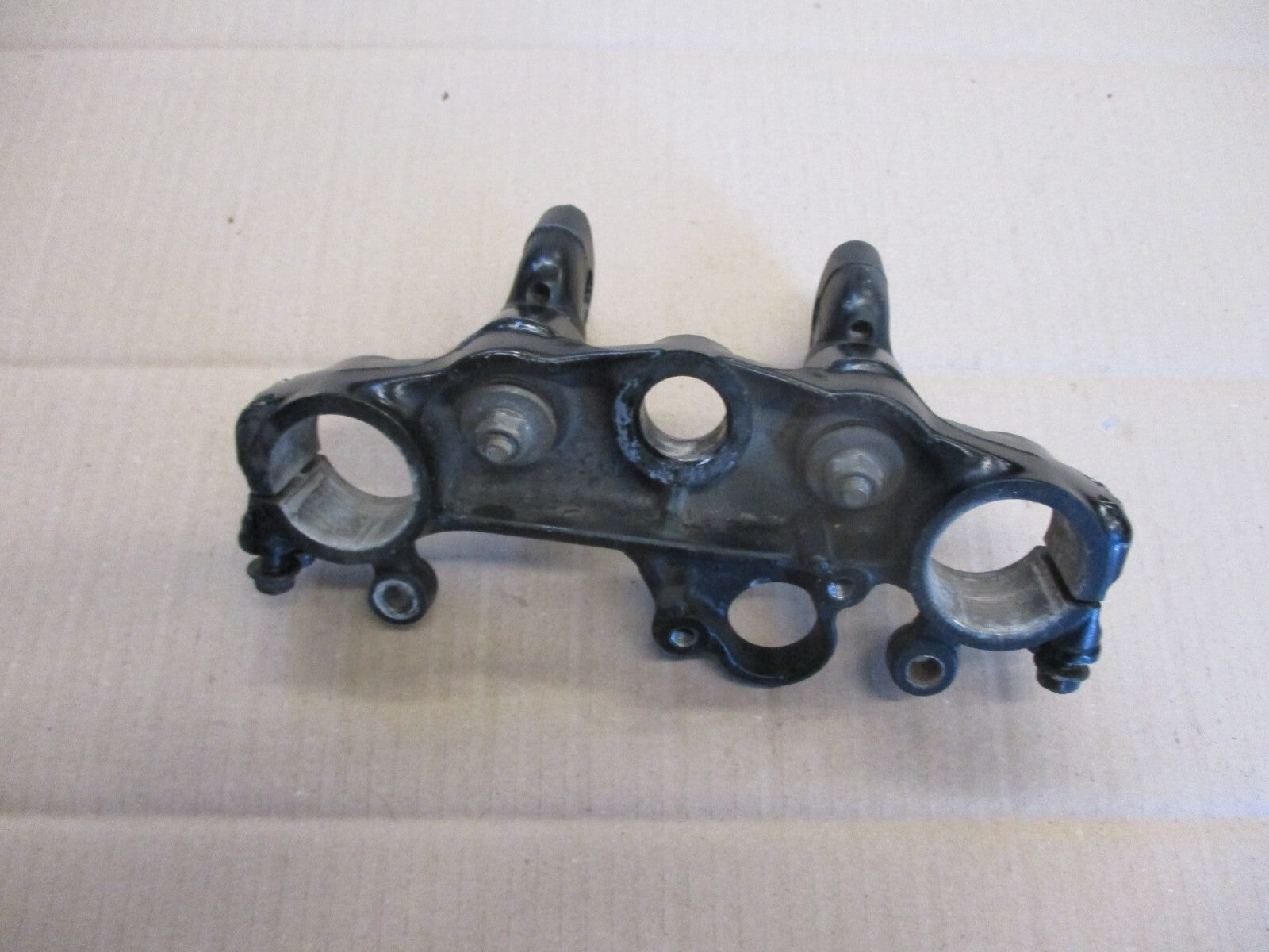 Té supérieur de fourche + pontets de guidon pour Honda 600 Transalp - PD06