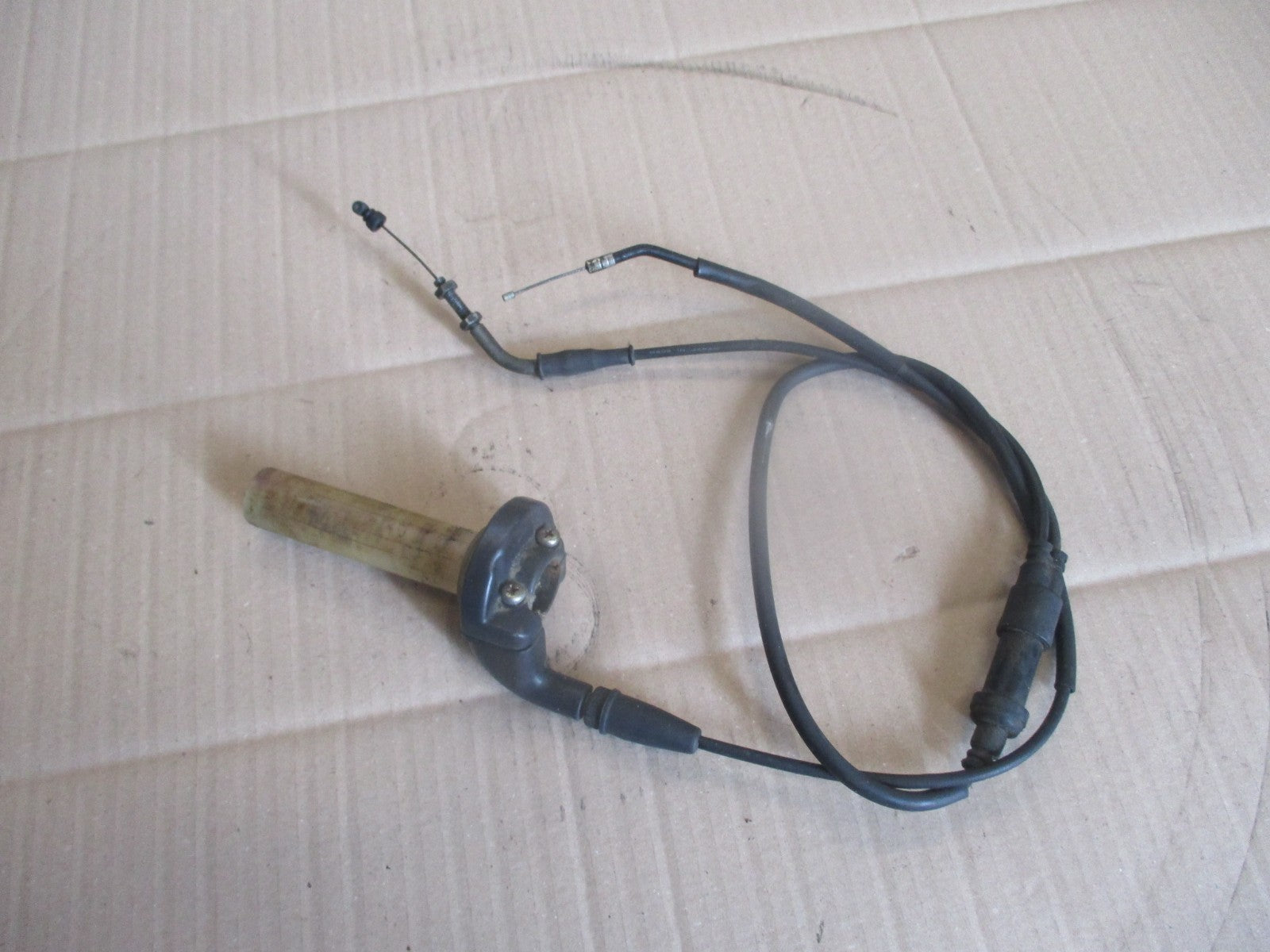 Poignée + cable d'accélérateur et pompe à huile pour Honda 50 MTX - GF9A