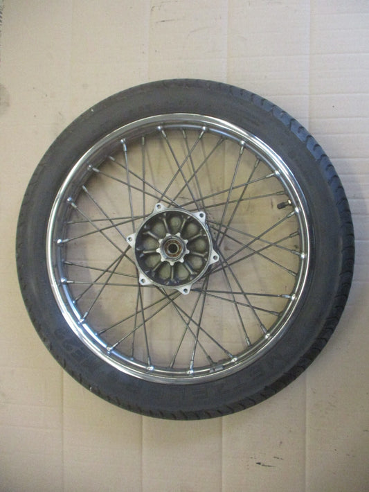 Roue avant avec pneu très peu roulé pour Yamaha 125 XV Virago - 5AJ
