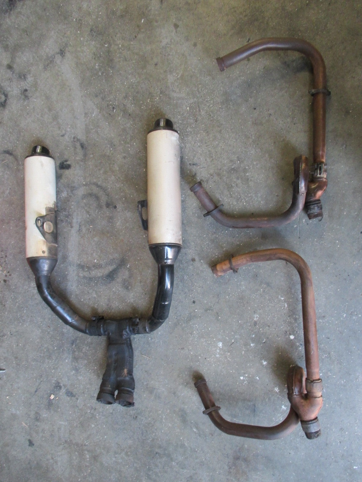 Collecteurs + silencieux d'échappement pour Honda 750 VFR - RC24 - 1988 / 1989