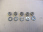 Ecrous + rondelles de fixation culasse pour Suzuki 125 TS - 1976