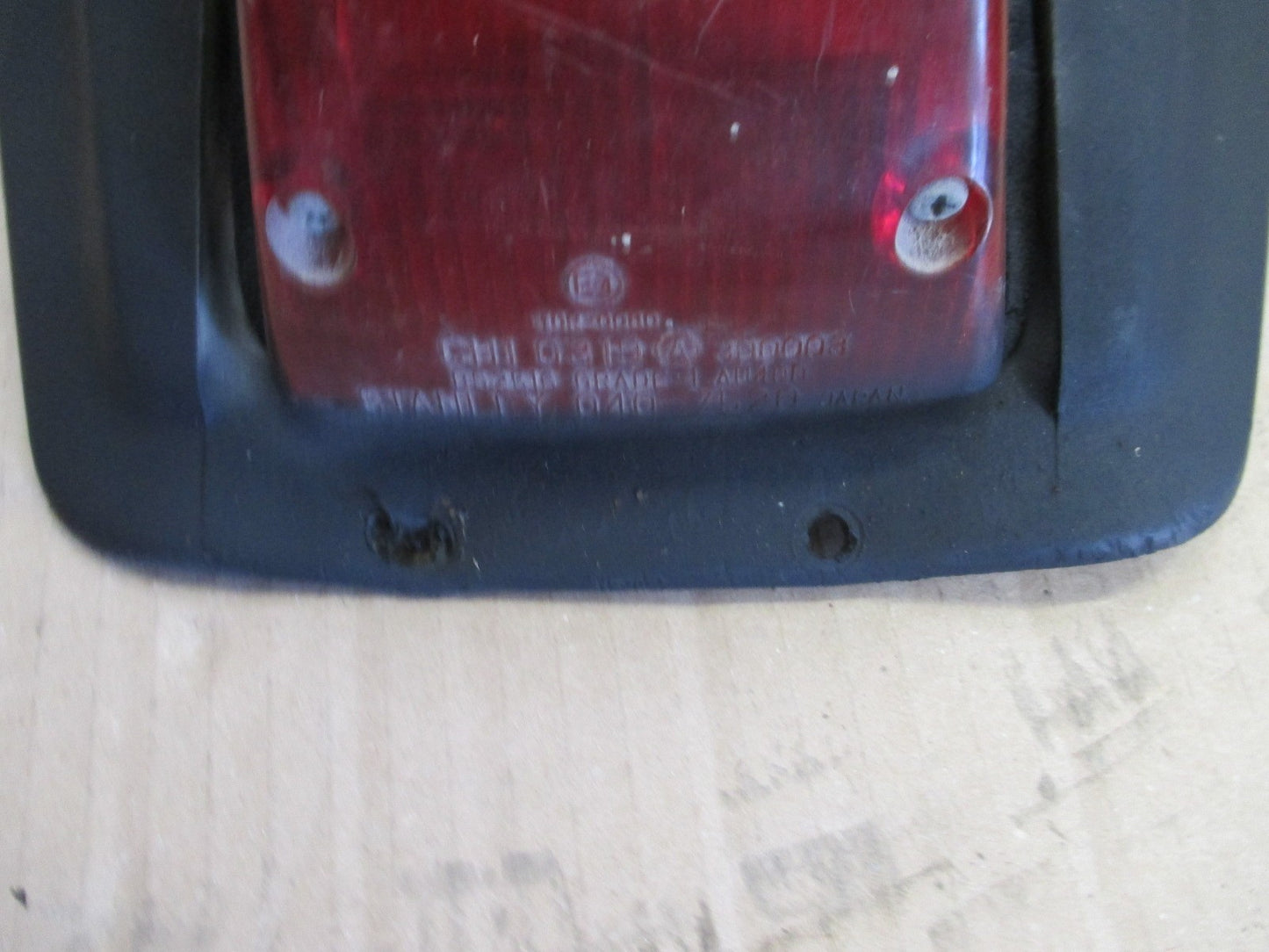 Garde boue arrière + feu pour Yamaha 600 XT - 2KF