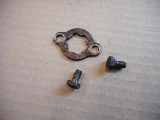 Plaquette fixation pignon sortie de boite pour Yamaha 125 DTLC - 10V