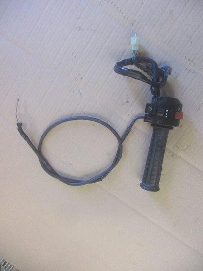 Poignée d'accélérateur + cable pour Honda 125 Rebel - JC24A - JC26A