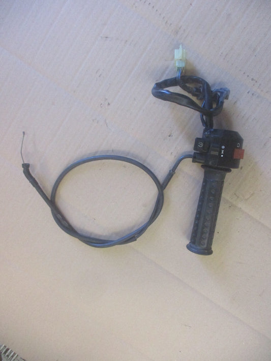 Poignée d'accélérateur + cable pour Honda 125 Rebel - JC24A - JC26A