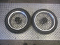 Roue avant et arrière avec pneu très peu roulé Honda 650 FX - VIGOR - SLR - RD09