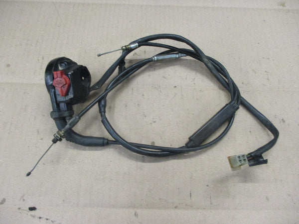 Cocotte droite coupe circuit + cables pour Kawasaki 125 KMX - MX125B