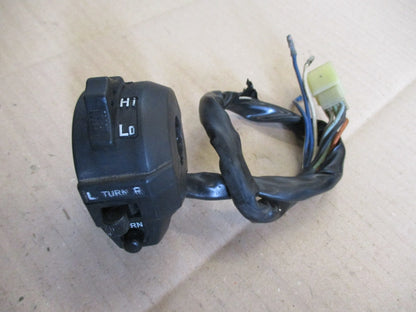 Commodo gauche pour Honda 125 XLS - petit connecteur blanc