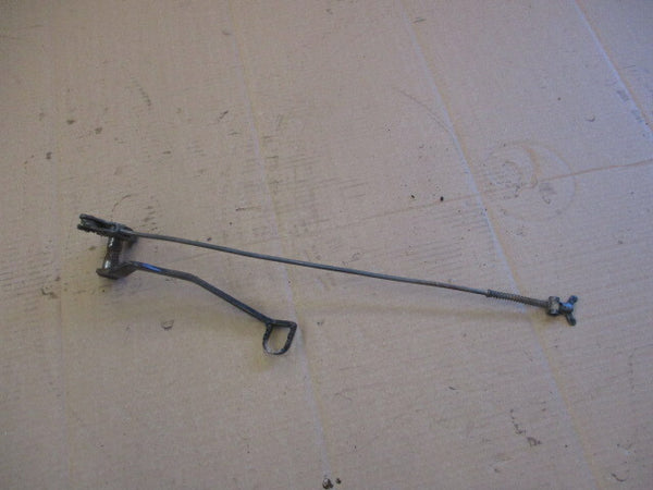 Pédale de frein AR + tige de commande Honda 125 XLR - JD04 - Modèle Phare Rond