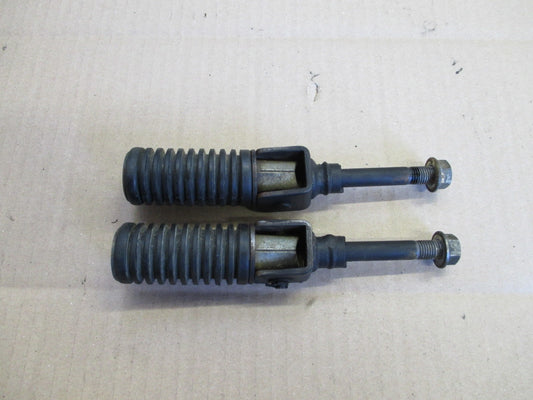 Cales pieds arrières pour Honda 125 XLR - JD04 - Modèle phare rond