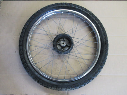 Roue avant avec pneu en bon état pour Suzuki 50 TS - ER21 - 5XAP