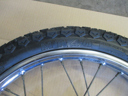 Roue arrière avec pneu en bon état pour Suzuki 50 TS - ER21 - 5XAP