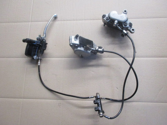 Ensemble freins avant avec durites aviation pour Yamaha 850 TDM - 3VD