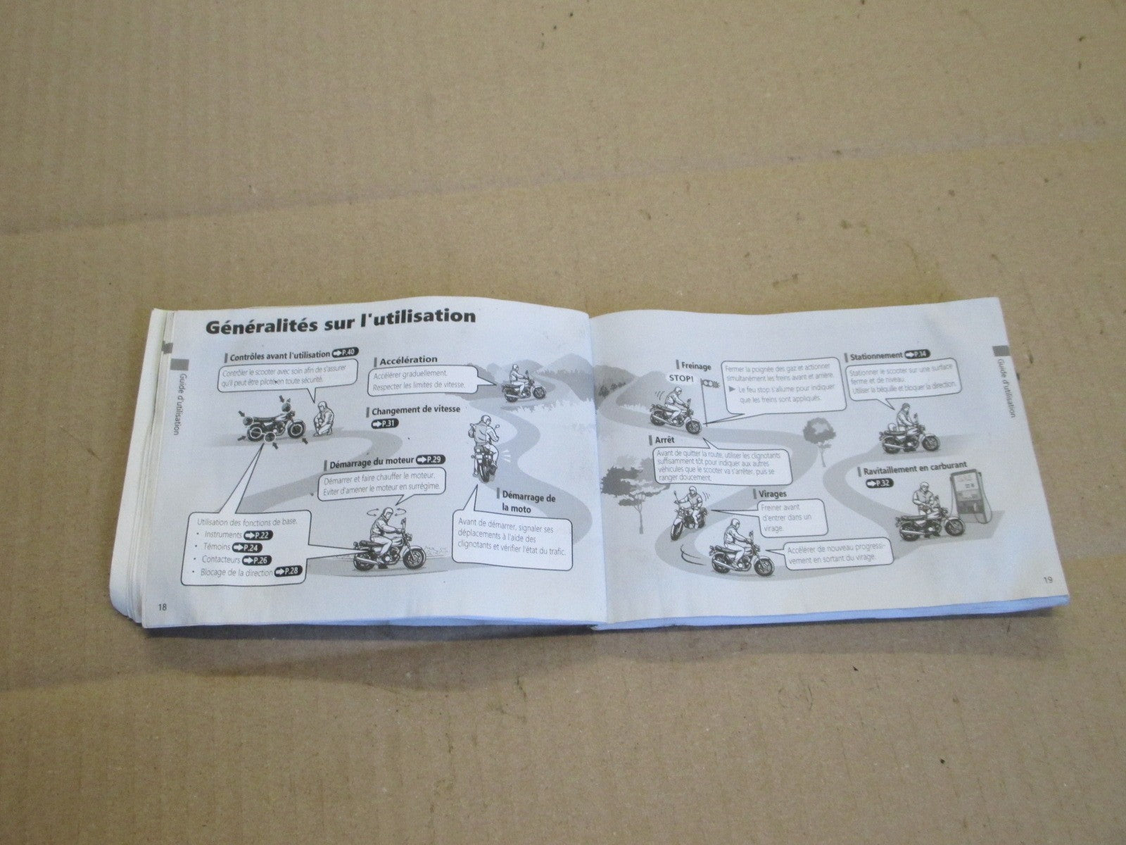 Manuel du conducteur pour Honda 125 CBF - JC74