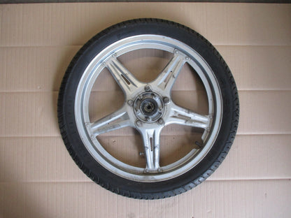 Roue avant Honda 125 CBT - CB125T - 125 Twin - Disque avec 5 trous de fixation