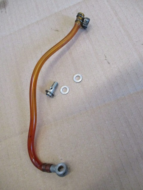 Tuyauterie d'alimentation pompe à huile + vis + rondelles pour Suzuki 125 GT