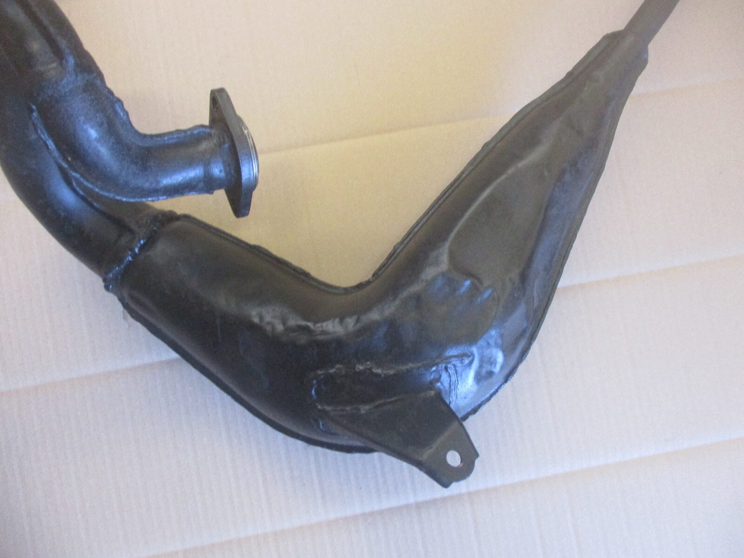 Pot d'échappement débridé et décalaminé pour Honda 125 MTX - JD05 - JD07