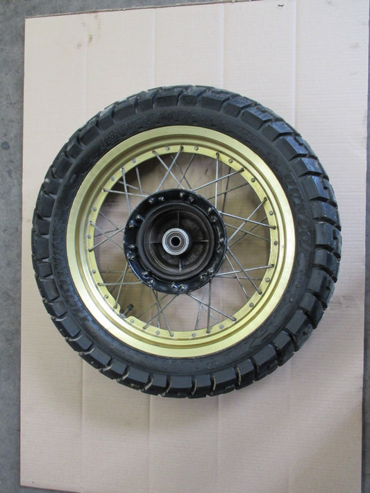 Roue avant arrière avec pneu DUNLOP peu roulé Honda 600 XLL - XLM - XLLM - PD04