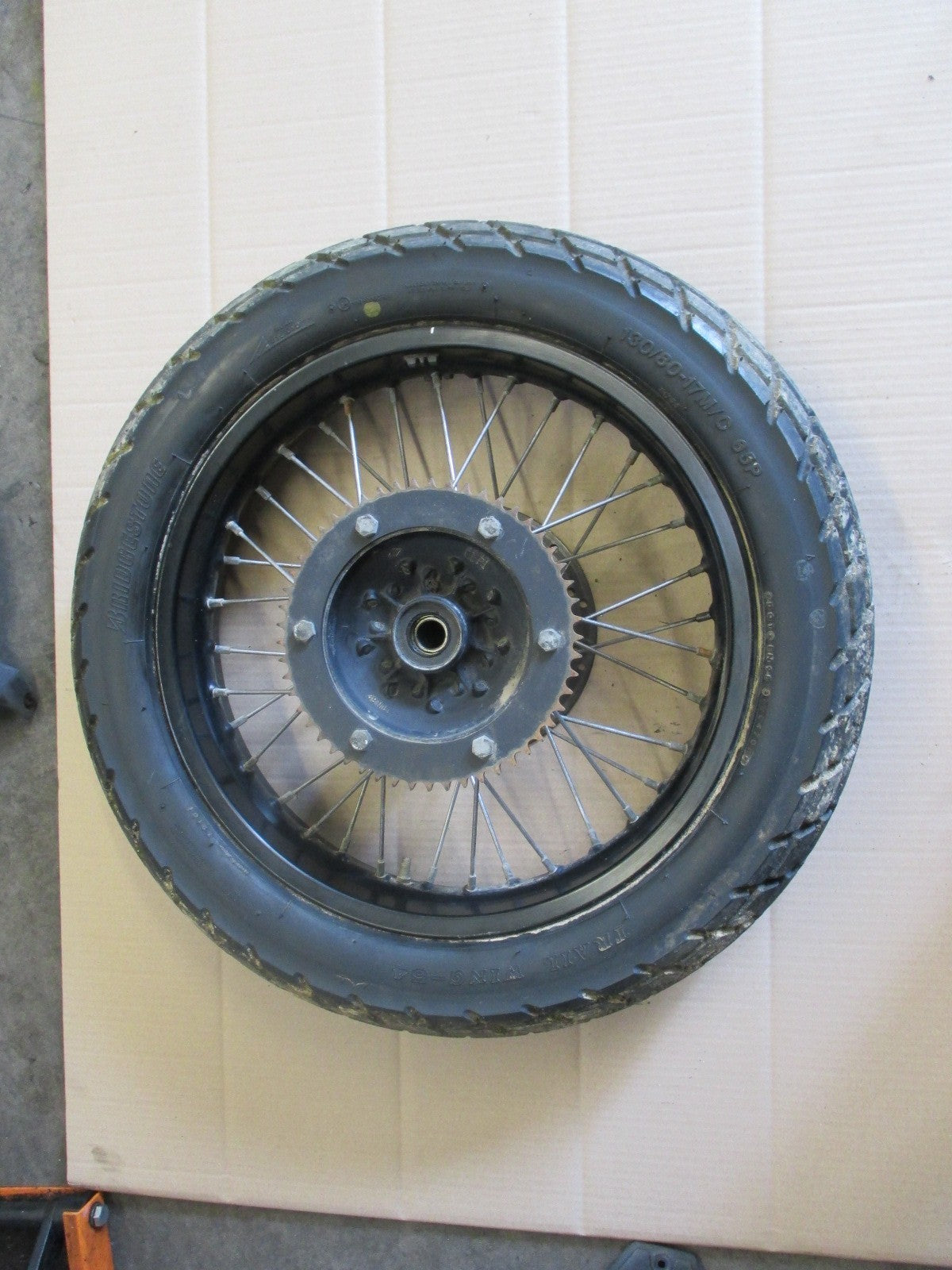 Roue avant et arrière + disques pour Yamaha 125 TDR modèle 3XD