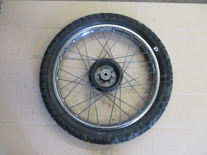 Roue arrière avec pneu en bon état pour Suzuki 50 TS - ER21 - 5XAP