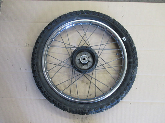 Roue arrière avec pneu en bon état pour Suzuki 50 TS - ER21 - 5XAP