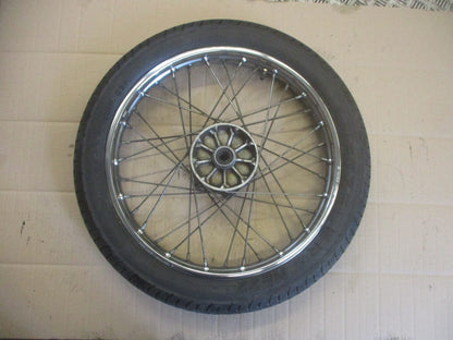Roue avant avec pneu très peu roulé pour Yamaha 125 XV Virago - 5AJ
