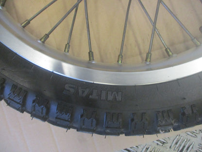 Roue avant et arrière avec pneu très peu roulé Honda 650 FX - VIGOR - SLR - RD09