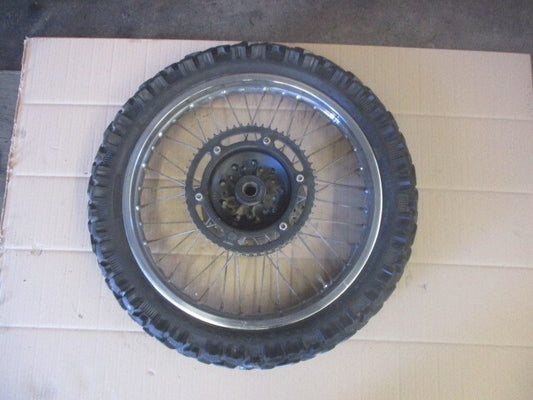 Roue arrière avec disque de frein et couronne pour Yamaha 125 DTR - DTRE
