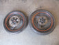 Roues avant + arrière avec pneu quasi neufs + disques Yamaha 125 TDR - 4FU - 5AE