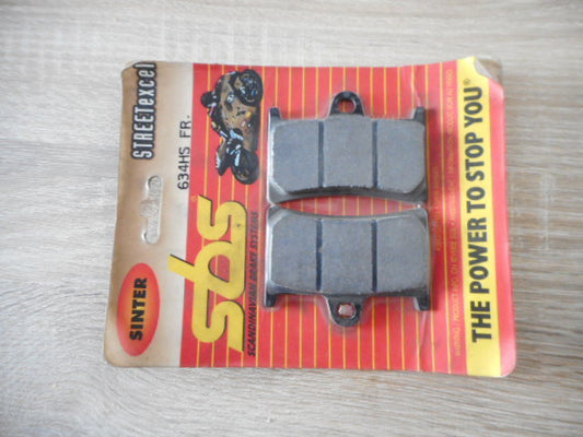 Plaquettes frein avant neuves SBS 634 HS