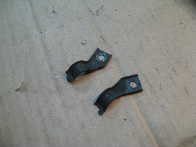 Pattes de fixation durite de frein avant pour Honda 650 Dominator - RD02