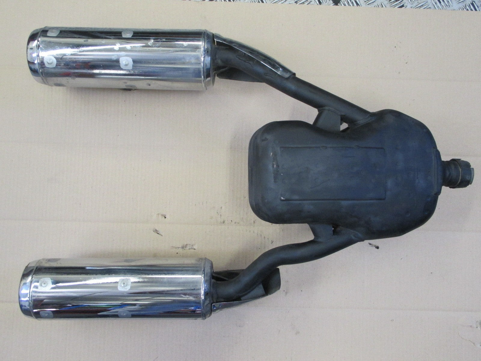 Silencieux d'origine + marmitte pour Yamaha 850 TDM - 3VD - 4TX