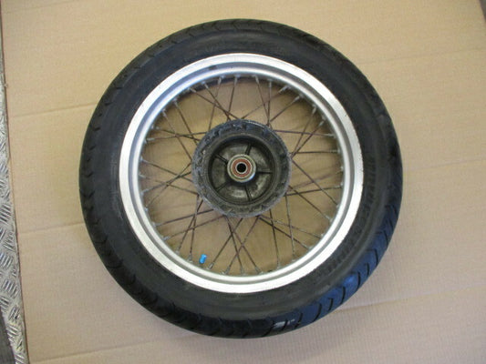 Roue arrière à frein à tambour pour Suzuki 600 DR - SN41A - Couleur "alu"