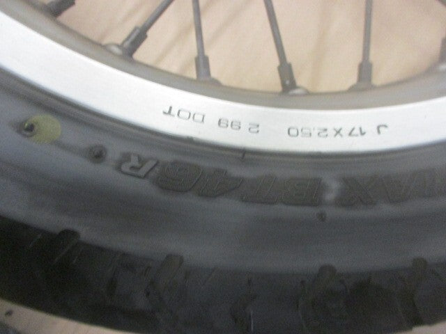 Roue arrière avec pneu BRIDGESTONE peu roulé Honda 650 FX - VIGOR - SLR - RD09