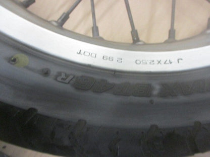 Roue arrière avec pneu BRIDGESTONE peu roulé Honda 650 FX - VIGOR - SLR - RD09